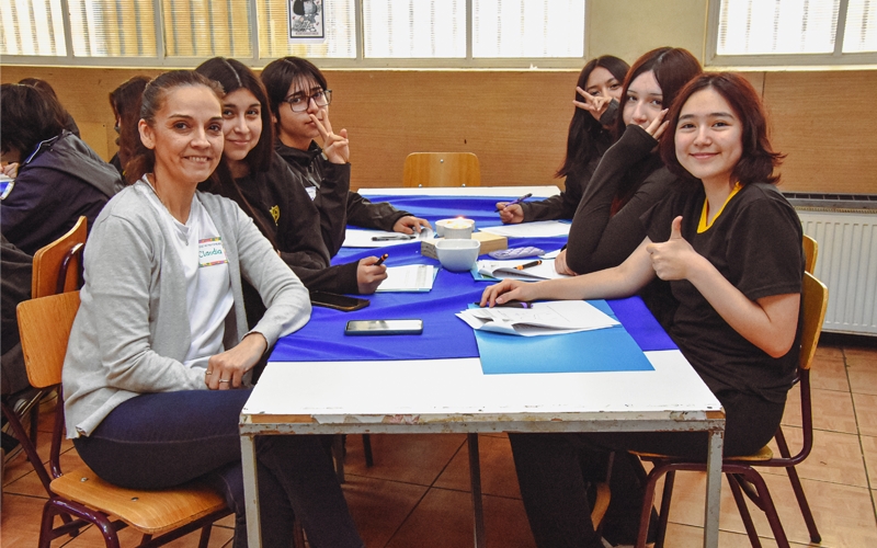 Jóvenes de 2° medios participan en Jornada Vocacional Amplia