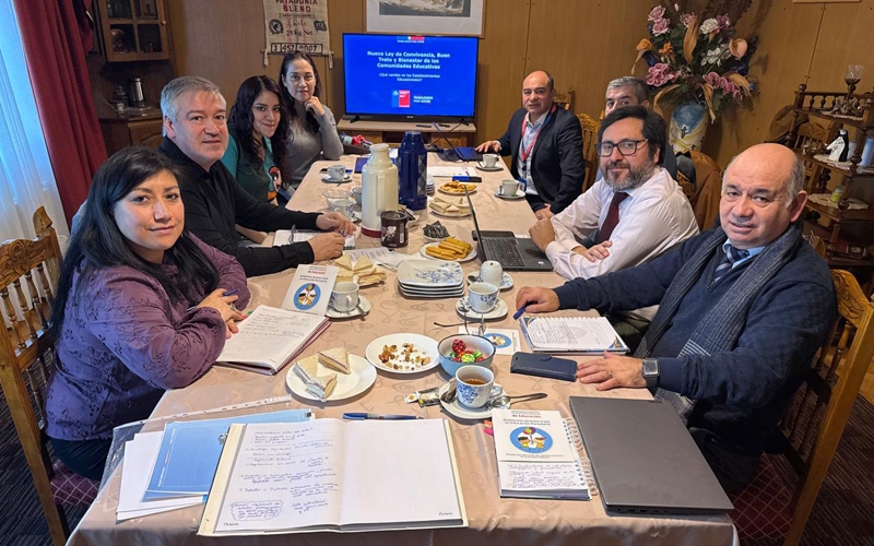 Visita de acompañamiento de la SUPEREDUC a nuestra casa salesiana